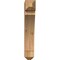 Ekena Millwork Thorton Craftsman Rough Sawn Bracket, Western Red Cedar, 4"W x 16"D x 24"H BKT04X16X24THR04RWR - alternate 3